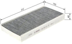 Bosch Filtru habitaclu C. A. BOSCH 1 987 432 412 (1 987 432 412)