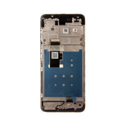 Motorola G13 gyári LCD kijelző kerettel, fekete (Service Pack) (5D68C22318)