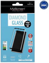 MyScreen Diamond Glass Edge Xiaomi Redmi Note 13 Pro Plus 5G 3D kijelzővédő üveg fekete kerettel (5904433228138) (MD8052TG 3D BLACK)