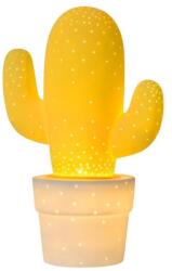Lucide Lucide 13513/01/34 - Asztali lámpa CACTUS 1xE14/40W/230V sárga LC1164 (LC1164)