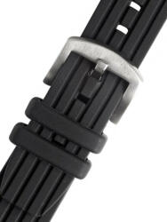 Morellato Curea neagră din silicon Morellato Brenta M 4025187.019 22 mm