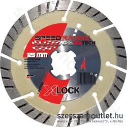 Diatech Speed 125 turbó gyémánt vágótárcsa Xlock (SL125XL) (SL125XL)