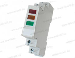 OMU system TPI-1 3 fázisú jelzőlámpa LED-es (TPI-3)
