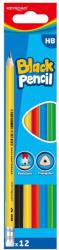 Keyroad Háromszögletű grafitceruza radírral HB 12 db (KR972793)