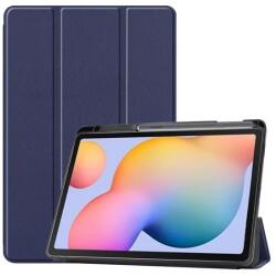 Gigapack Samsung Galaxy Tab S6 Lite Trifold Tok - Sötétkék