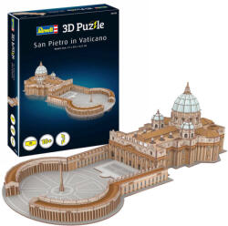 Inlea4Fun Puzzle 3D - Basilica Sf. Petru Vatican 68 buc - REVELL ZA5435 (JO-ZA5435) Puzzle