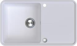 BERG Victoria gránit mosogató 78x50 cm fehér BRV2211 (BRV2211)