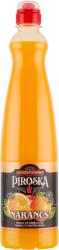 PIROSKA narancs ízű gyümölcsszörp cukorral és édesítőszerekkel 0, 7 l