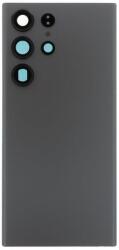 tel-szalk-192969331524 Samsung Galaxy S23 Ultra szürke Színű Akkufedél hátlap, kamera lencse (Graphite) (tel-szalk-192969331524)