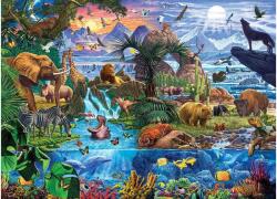 EUROGRAPHICS 8520-5881 - Animals of the World - 5000 db-os puzzle
