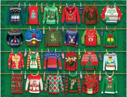 EUROGRAPHICS 8551-5662 - Ugly Christmas Sweater - 550 db-os puzzle fém dobozban (8551-5662)