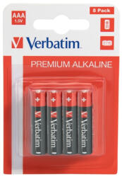 Verbatim ALKALINE BATTERY AAA 8 PACK (HANGCARD) (49502) - gtcomputers