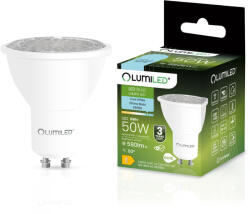 Lumileds GU10 LED izzó 6W = 50W 580lm 6500K hidegen állítható 24° 36° 60° LUMILED (LUMLEDF2024) - lindlight