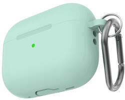 Phoner Simple Apple Airpods Pro 2 szilikon tok, csuklópánttal, menta (PN-CP-PT-LC-CS14-PG) - phoner