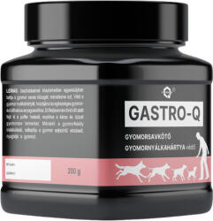 Quebeck Gastro-Q Gastric antiacid pentru câini, pudră de protecție a mucoasei gastrice 200 g