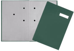 PAGNA Aláírókönyv, 20lap, A4 Pagna 24192 műanyag borító, zöld (6120-05) - cartridge