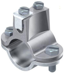 Obo Bettermann 5052092 - 952 Z 3/4 Földelő csőbilincs 3/4 coll csövekhez, 24 - 27 mm befogási tartomány, felsőrész cink-présöntvénybőll, tűzihorganyzott acél bilincs-alsórész (5052092)
