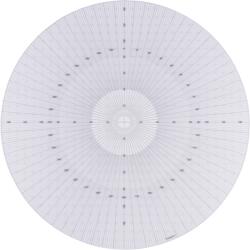 MITUTOYO - Protractor chart ø 300 mm (63AAA551)