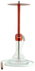 Oduman Nova Hookah Red Body Clear Glass