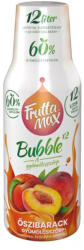 Fruttamax bubble 12 őszibarack 500 ml - delfinbuvar
