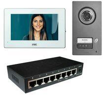 Urmet Kaputelefon készlet iPercom videó 1060/21+1741/1+1039/44 basic 1-lakás Mikra2 URMET - 1060/634 (1060/634)