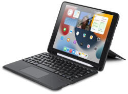 Dux Ducis DK tok billentyűzettel iPad 10.2'' / Air 3 / Pro 10.5'' 2017, fekete