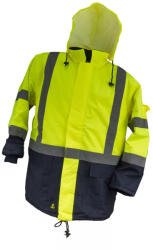 Urgent Roady jólláthatósági munkavédelmi kabát sárga színben (VT05396)