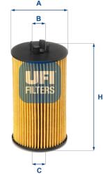 UFI Filtru ulei UFI 25.064. 00 (25.064.00)