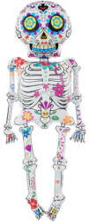 PartyPal Mexikói csontváz fólia lufi, 158 cm