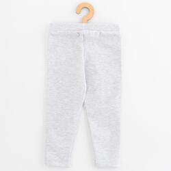 NEW BABY Leggings pentru copii din material moltonat New Baby Kindergarten melange, mărime 116/122