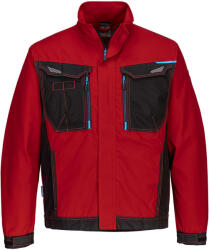 Portwest WX3 munkakabát - Sötét Piros - XL (T703DRRXL)