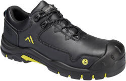Portwest Apex félcipő S3S ESD HRO SR SC FO - Fekete/Sárga - 46 (FC19BKY46)