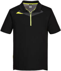 Portwest DX4 Polo Shirt - Fekete - L (DX410BKRL)