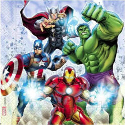 Marvel Bosszúállók szalvéta 20 DARABOS, 33x33 cm FSC Nr1