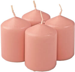 Valex Decor Adventi gyertya készlet, 5.5 x 4cm - Matt rózsaszín (APS-22)