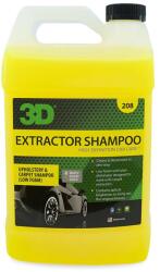 3D Car Care Solutie Curatare Textil 3D Extractor Shampoo, 3.78L (208G01)