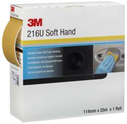 3M Rola Hartie Abraziva 3M Soft Hand Abrasive Roll 216U, P600, 114mm x 25m (503393M)