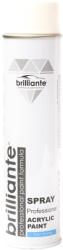 Brilliante Spray Vopsea Acrilica Brilliante, Alb Pur, 600ml (05234)
