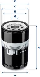UFI Filtru ulei UFI 23.292. 00 (23.292.00)