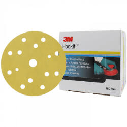 3M Disc Abraziv 3M Hookit 255P+, P80, 15 Gauri, 150mm (504433M)