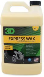 3D Car Care Ceara Auto Lichida 3D Express Wax, 3.78L (401G01)