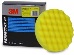 3M Burete Polish Mediu 3M Perfect-It High Gloss Polishing Pad, Galben, 150mm (504883M)