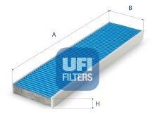 UFI Filtru, aer habitaclu UFI 34.411. 00