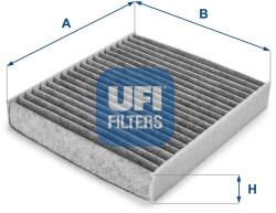 UFI Filtru, aer habitaclu UFI 54.158. 00 (54.158.00)