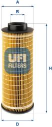 UFI Filtru ulei UFI 25.044. 00 (25.044.00)