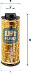 UFI Filtru ulei UFI 25.044. 00 - automobilus