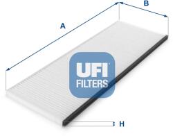 UFI Filtru, aer habitaclu UFI 53.081. 00