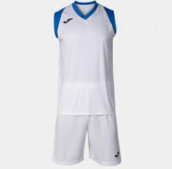 Joma FINAL II TWO-PIECE SET kosárlabda szett fehér azúrkék 4XL