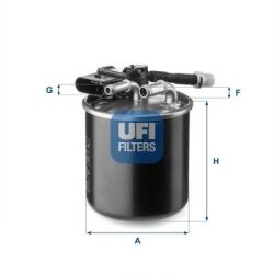 UFI filtru combustibil UFI 24.151. 00 (24.151.00)