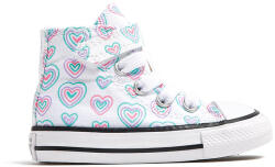 CONVERSE K Sneakers Pentru copii Chuck Taylor All Star Hearts A08379C 102-white/oops pink/white (A08379C 102-white/oops pink/white)